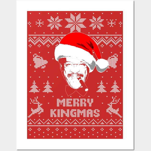 Don King Merry Kingmas Wall Art by Nerd_art